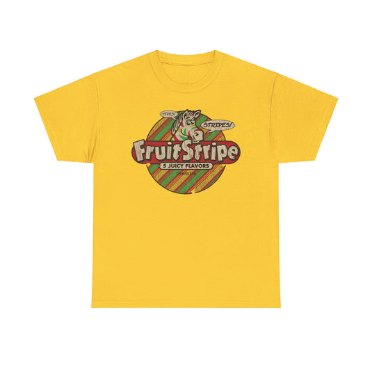 Fruit Stripe 1960 Yipes Stripes Flavor Chewing Gum Zebra T-shirt