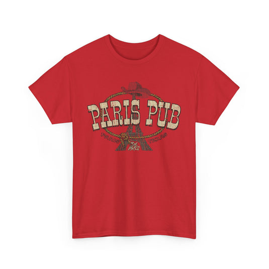 Paris Pub 1982 Texas Restaurant Bar T-shirt