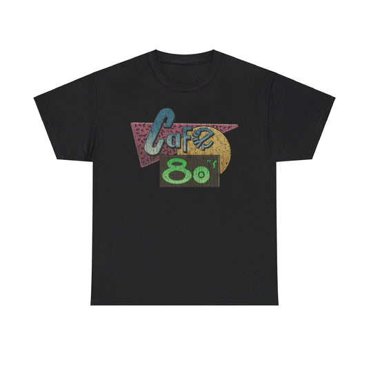 Cafe 80s Back to the Future II Movie T-shirt