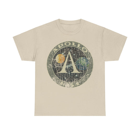 Apollo Project 1961 NASA Distressed Print T-shirt