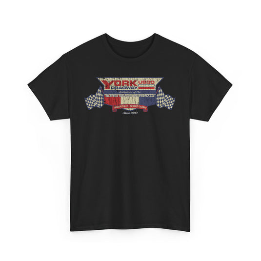 York US30 Dragway 1960 Thomasville Pennsylvania Drag Racing Track T-shirt