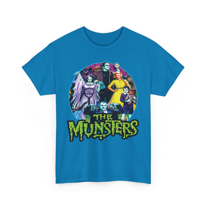 Load image into Gallery viewer, The Munsters 1964 Frankenstein Vampire Werewolf TV Show T-shirt
