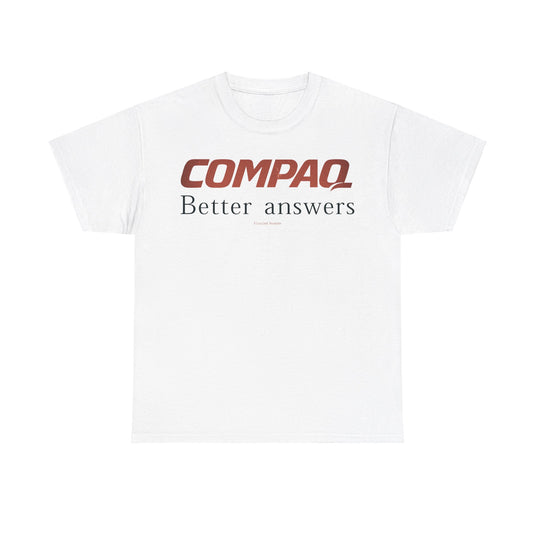 Compaq Computers Nostalgic Retro Logo T-shirt
