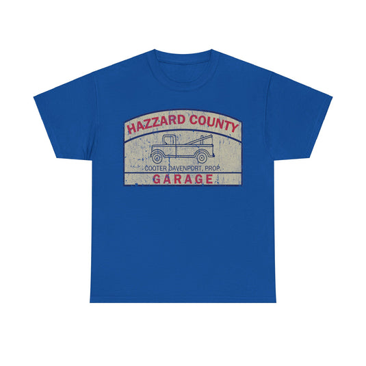 Hazzard County Garage Dukes Hazzard TV Show T-shirt