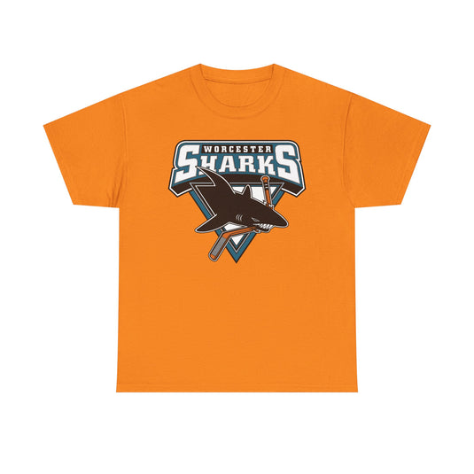 Worcester Sharks Hockey 2006-2015 Massachusetts T-shirt