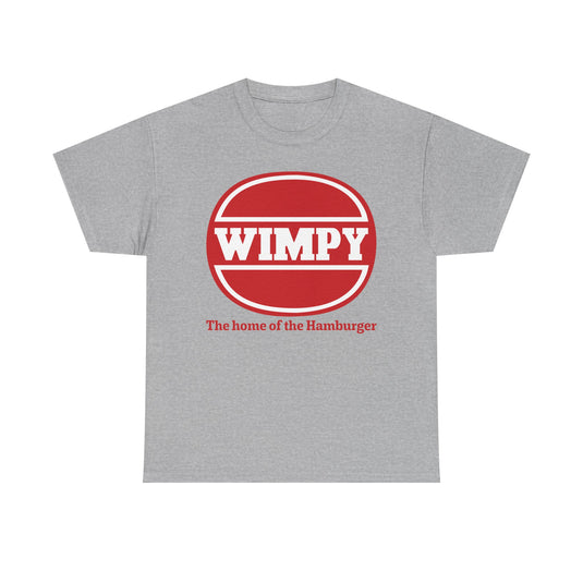 Wimpy Home of the Hamburger Vintage Restaurant Logo Chain T-Shirt