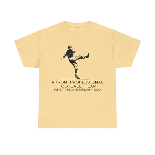 Akron Pros 1920 Champion Ohio Football Team T-shirt