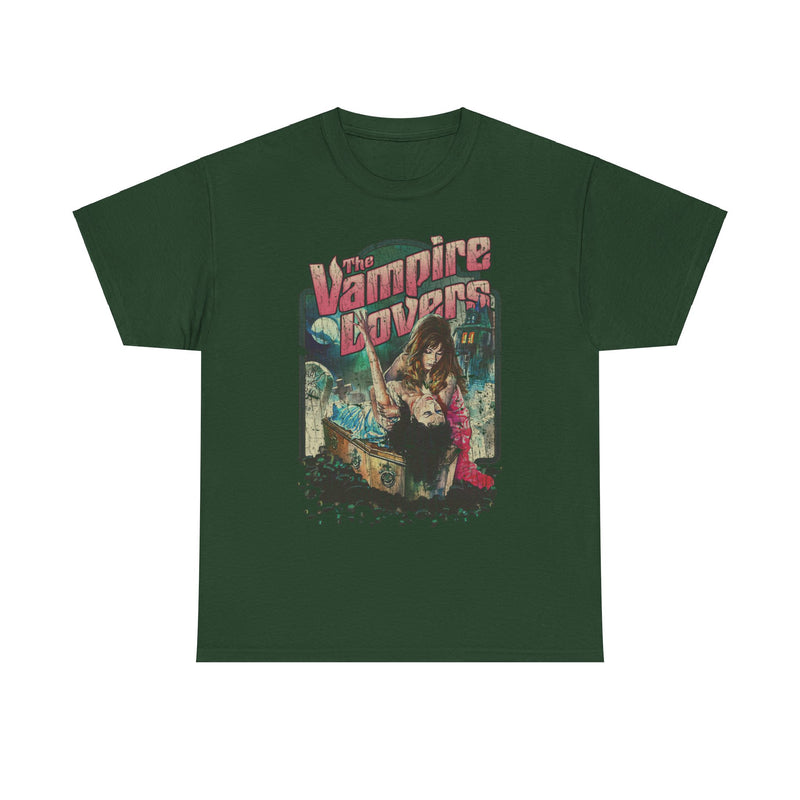 Load image into Gallery viewer, The Vampire Lovers 1970 Horror Movie T-shirt
