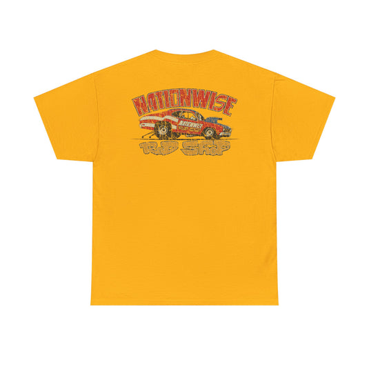Nationwise Rod Shop 1974 Double Logo Ohio Auto Parts T-shirt