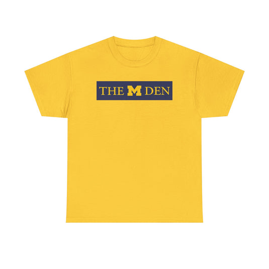 The M Den T-Shirt Defunct Michigan Store Bankrupt Company Logo Tee