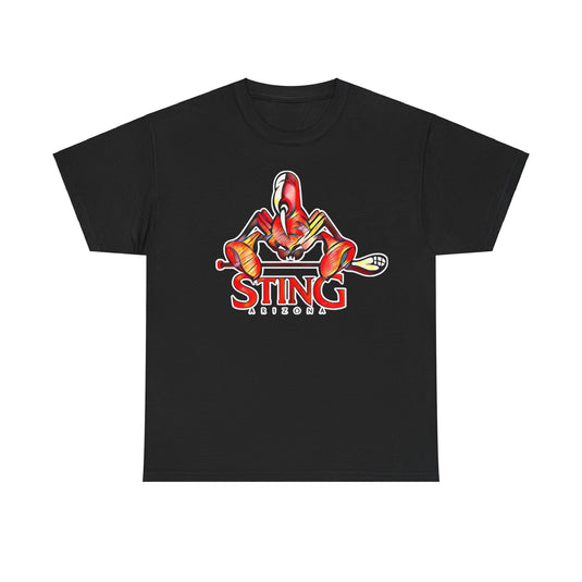 Arizona Sting Lacrosse Nostalgic Retro Logo T-shirt