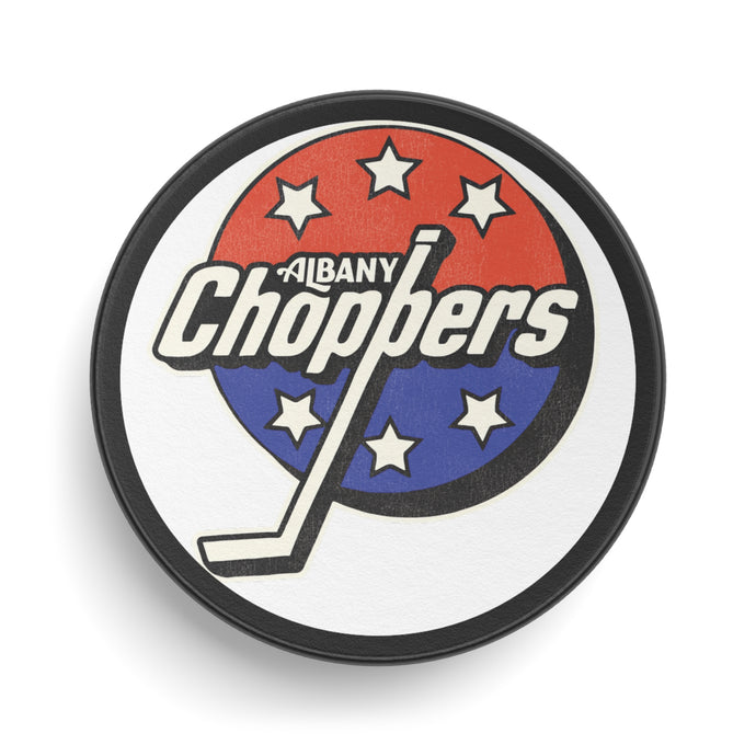 Albany Choppers New York Hockey Puck