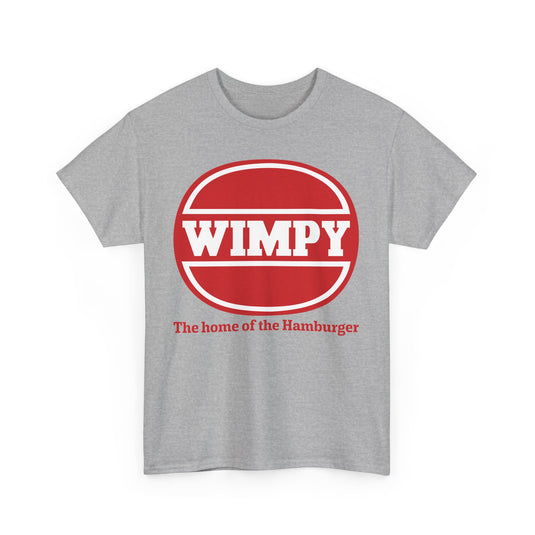 Wimpy Home of the Hamburger Vintage Restaurant Logo Chain T-Shirt