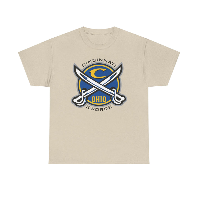 Load image into Gallery viewer, Cincinnati Swords Ohio American Hockey League &#39;71-74 T-shirt
