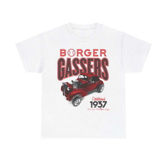 Borger Gassers Est 1937 Texas Baseball T-shirt