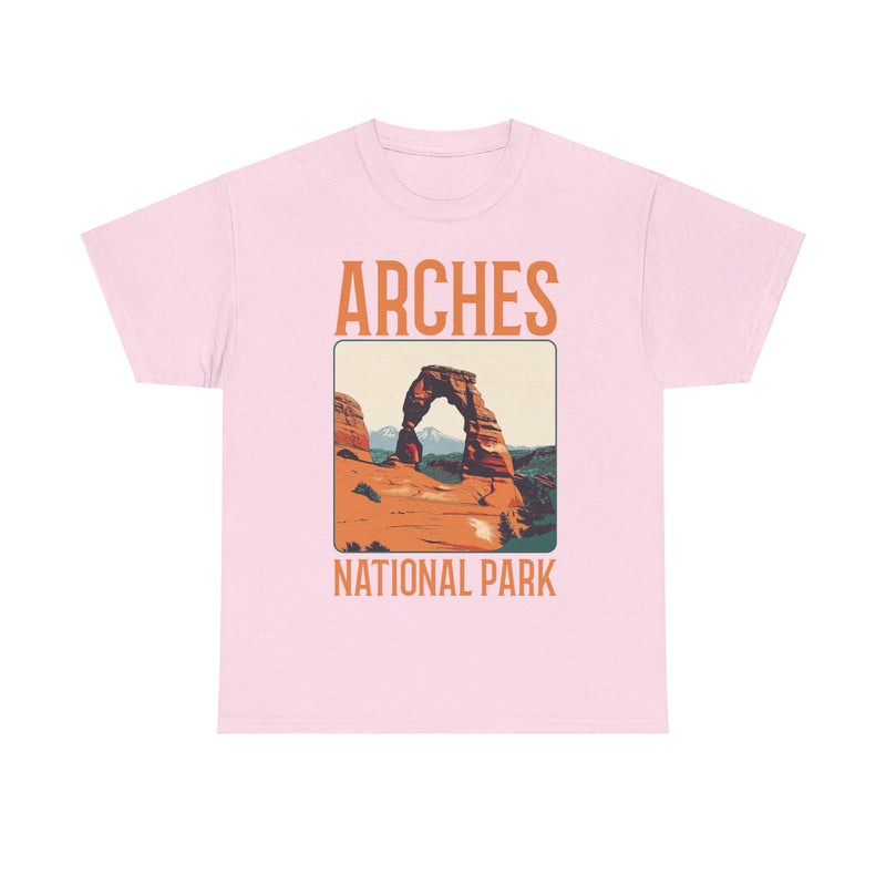 Load image into Gallery viewer, Arches National Park Utah Poster Print T-shirt
