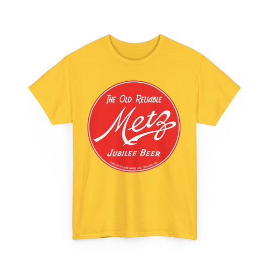 Metz Jubilee Old Reliable Logo Beer Infusion Brewing Co Nebraska T-Shirt