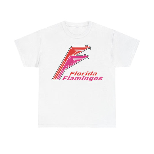 Florida Flamingos Team Tennis Retro Nostalgic T-shirt