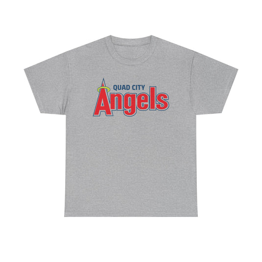 Quad City Angels Iowa 1962-1978 Baseball T-shirt