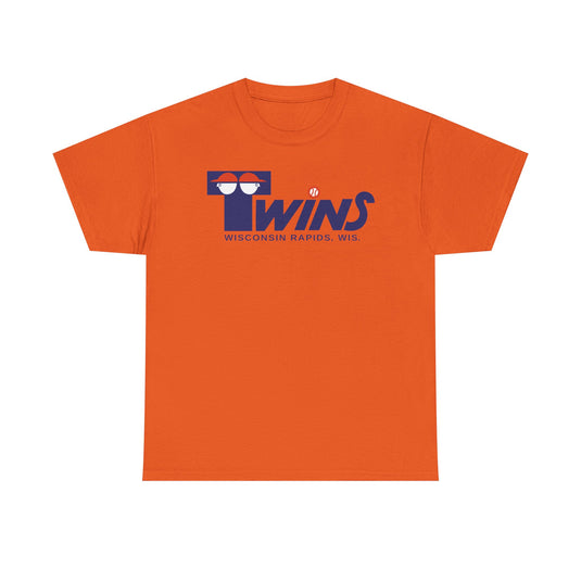 Wisconsin Rapids Twins Baseball 1964-1983 Midwest League T-shirt