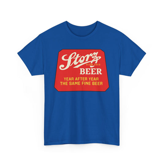 Storz Beer Year After Year Same Fine Beer Slow Aged Logo T-Shirt