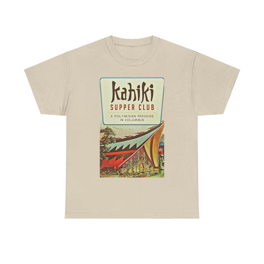 Kahiki Supper Club Columbus Ohio Bar Restaurant T-shirt