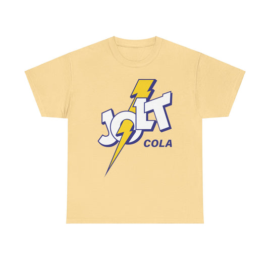Jolt Cola Soft Drink Soda Logo T-shirt