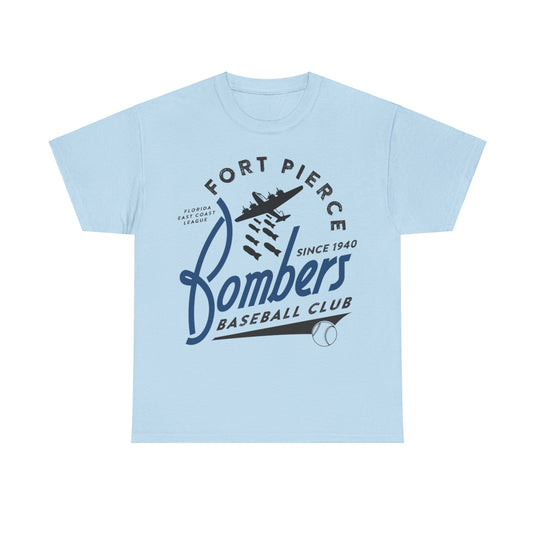 Fort Pierce Bombers Est 1940 Florida Baseball T-shirt