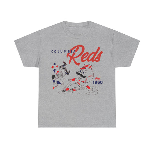 Columbia Reds Est 1960 South Carolina Baseball Team T-shirt