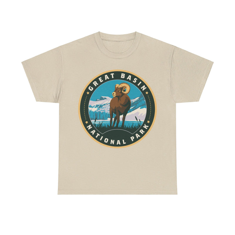 Load image into Gallery viewer, Great Basin National Park Nevada Round Logo T-shirt
