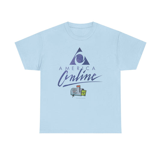 AOL America Online Website You've Got Mail Nostalgic T-Shirt
