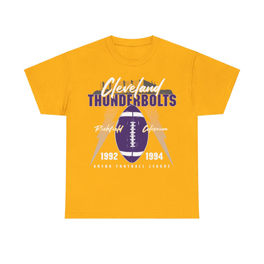 Cleveland Thunderbolts Ohio Est 1992 Football T-shirt