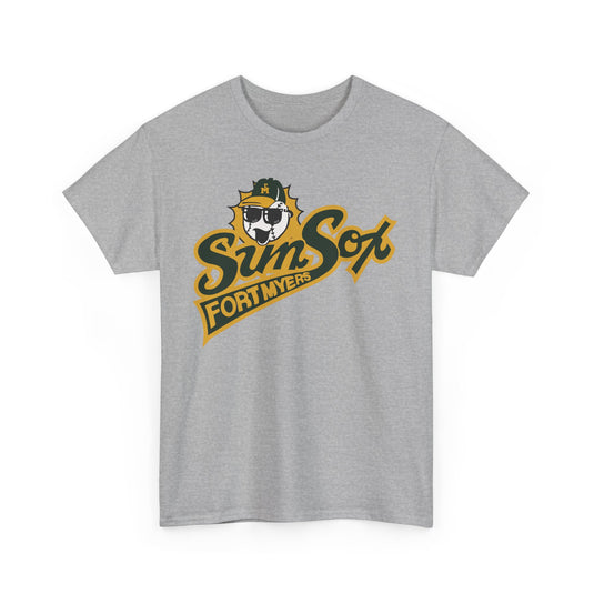 Fort Myers Sun Sox Florida Senior Basketball 1989-1990 T-shirt