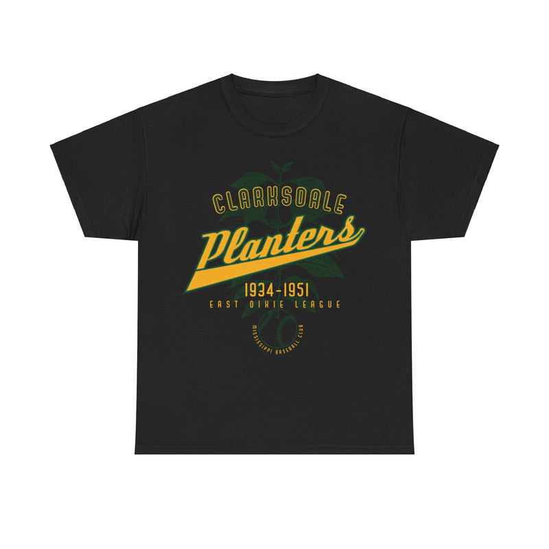 Load image into Gallery viewer, Clarksdale Planters Est 1934 Mississippi Baseball T-shirt
