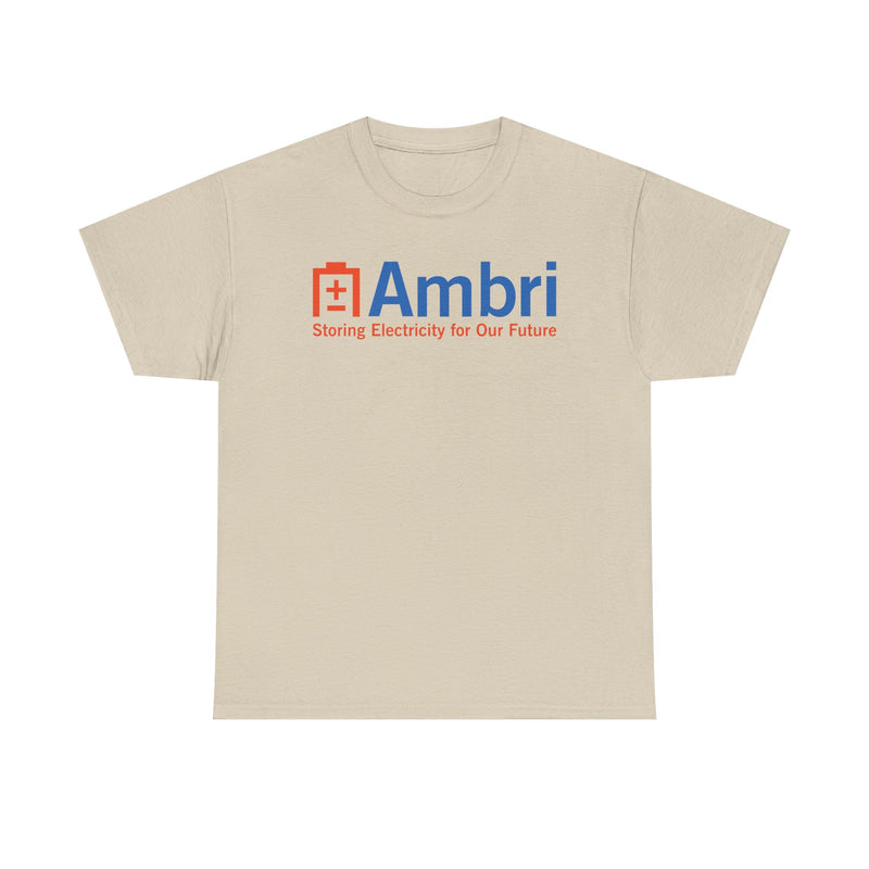 Load image into Gallery viewer, Ambri T-Shirt Defunct Energy Storage Company Storing Electricity Future Tee

