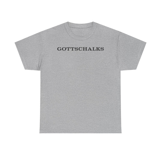 Gottschalks Simple Black Text Department Store Logo T-Shirt