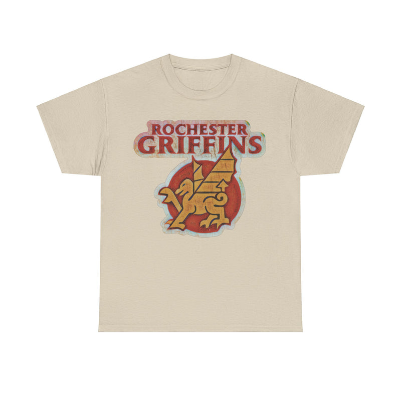 Load image into Gallery viewer, Rochester Griffins Lacrosse Nostalgic Retro Logo T-shirt
