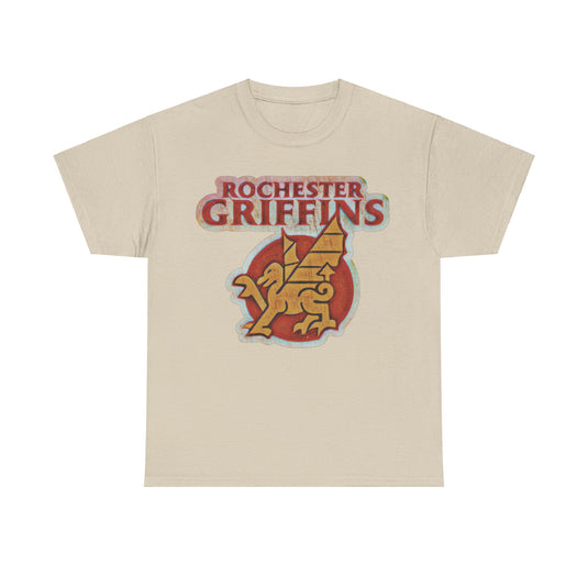 Rochester Griffins Lacrosse Nostalgic Retro Logo T-shirt