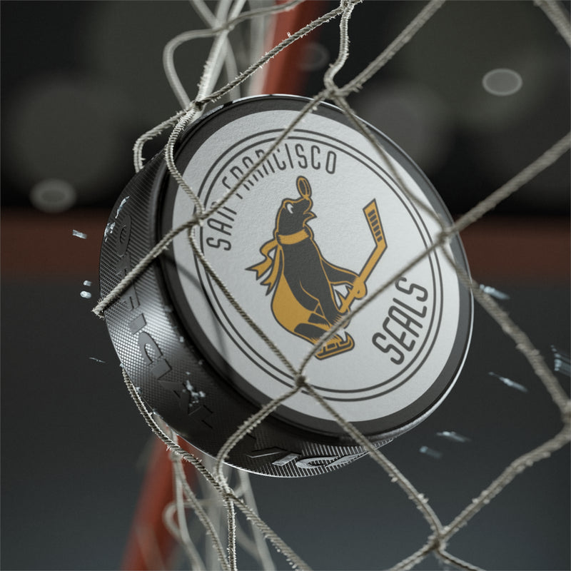Load image into Gallery viewer, San Francisco Seals Hockey — 1971–1973 Nostalgic Hockey Puck

