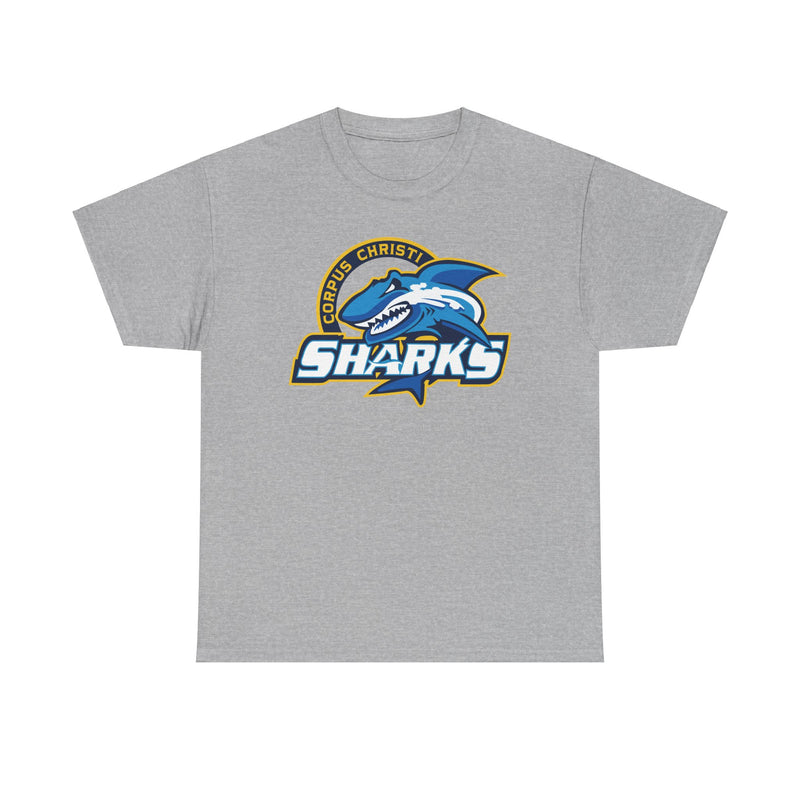 Load image into Gallery viewer, Corpus Christi Sharks Texas Southwest Basketball League 1997-99 T-shirt
