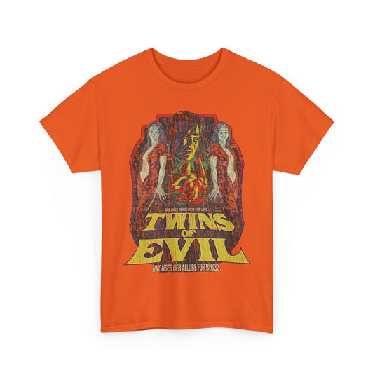 Twins of Evil 1971 Vampire Horror Movie T-shirt