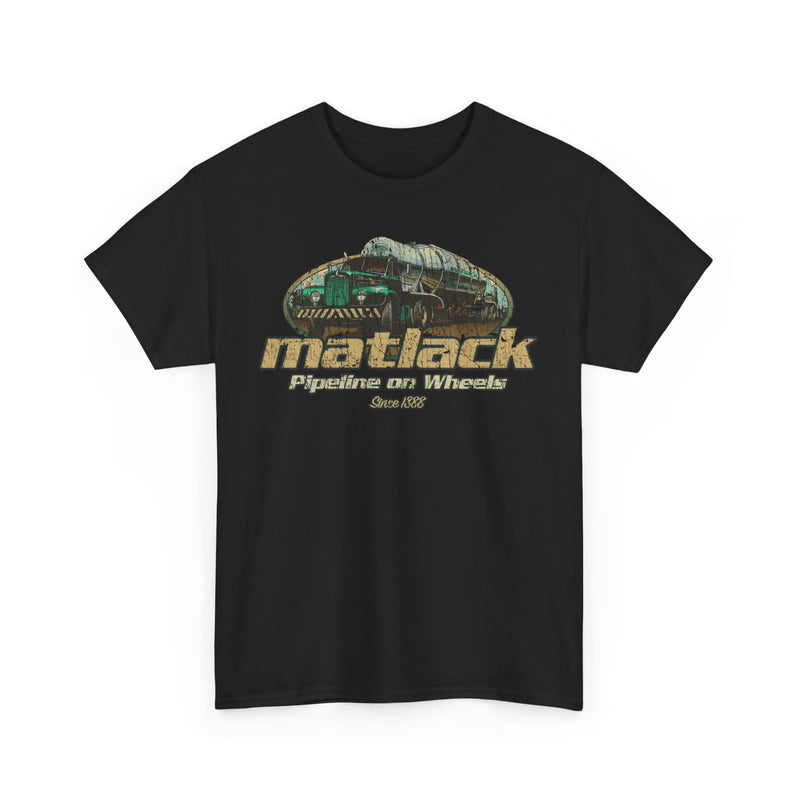 Load image into Gallery viewer, Matlack Pipeline on Wheels 1888 Trucking T-shirt
