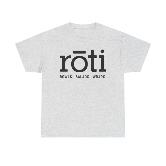 Roti Modern Mediterranean T-Shirt Defunct Restaurant Bankrupt Logo Tee