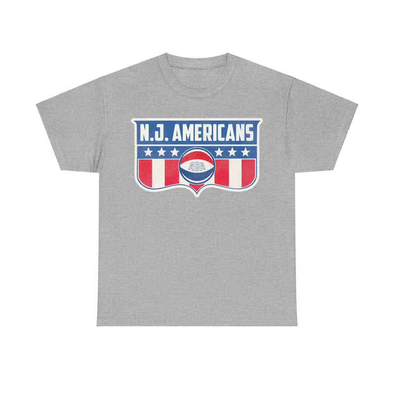 Load image into Gallery viewer, New Jersey Americans Basketball Team USA Flag Nostalgic Retro T-shirt
