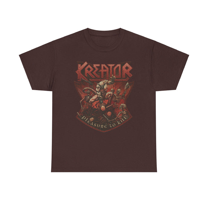 Pleasure to Kill 1986 Kreator Music Album T-shirt