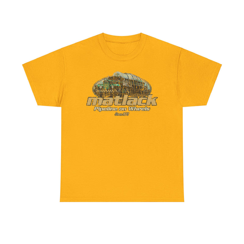 Load image into Gallery viewer, Matlack Pipeline on Wheels 1888 Trucking T-shirt
