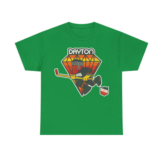 Dayton Gems Ohio IHL Hockey Team T-shirt