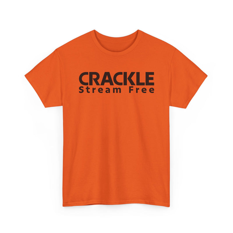 Load image into Gallery viewer, Crackle T-Shirt Defunct Streaming Service Stream Free Entertainment Platform Tee
