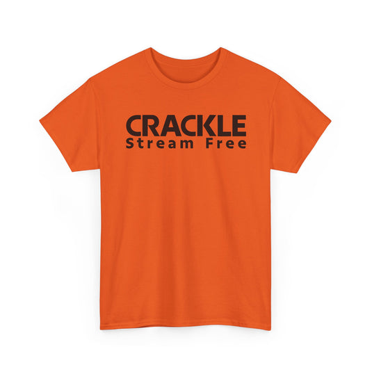 Crackle T-Shirt Defunct Streaming Service Stream Free Entertainment Platform Tee