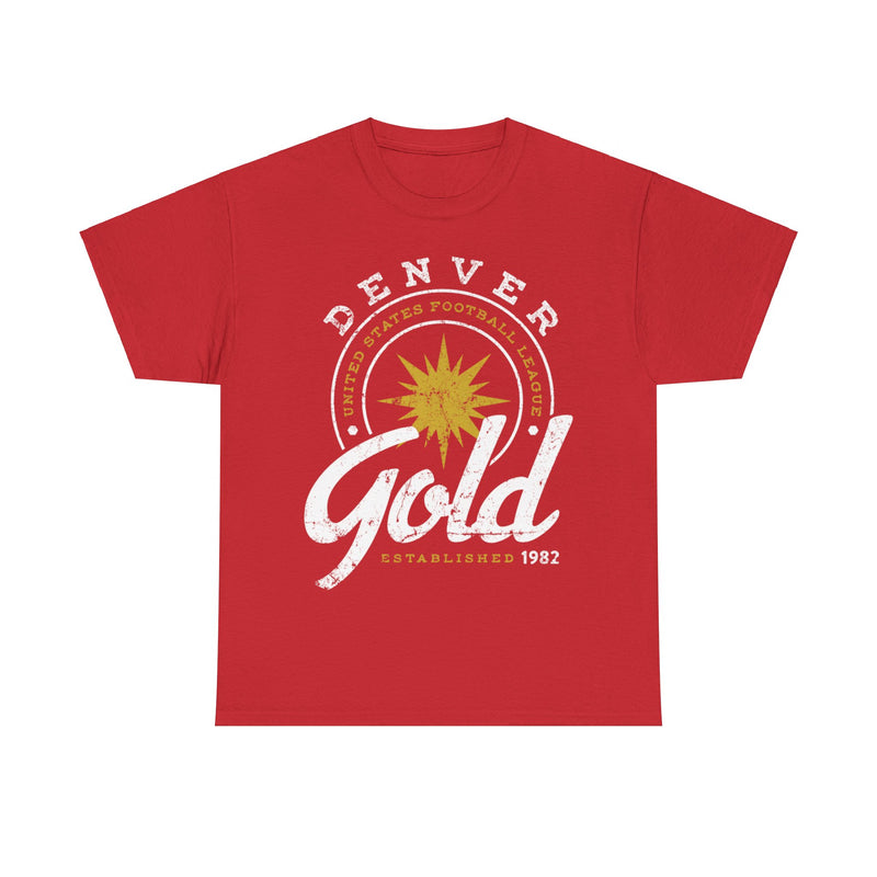 Load image into Gallery viewer, Denver Gold Colorado Football Team T-shirt
